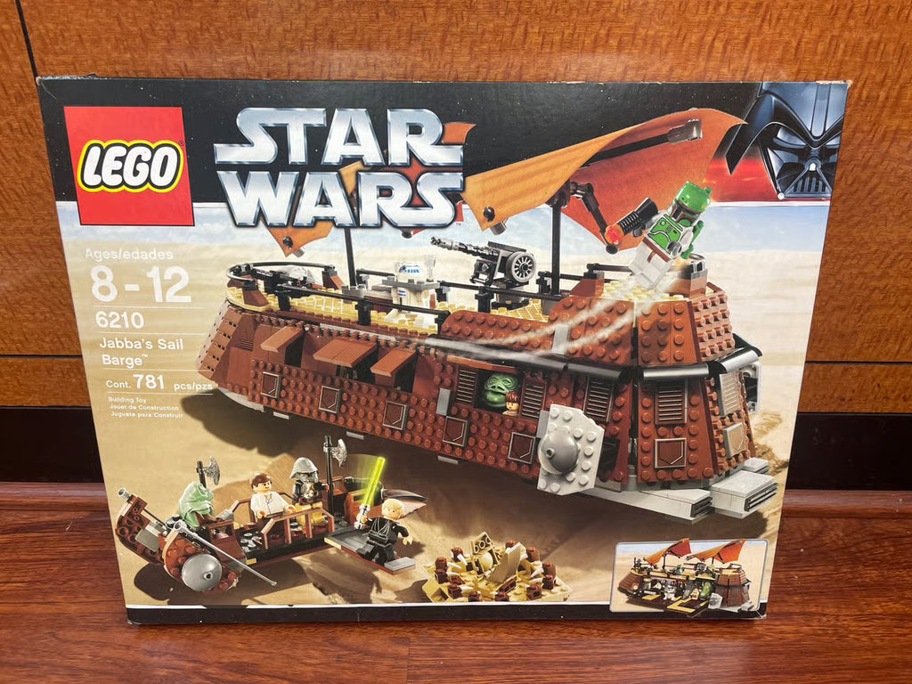 LEGO 6210 Star Wars Jabba's Sail Barge Sealed Retired Set