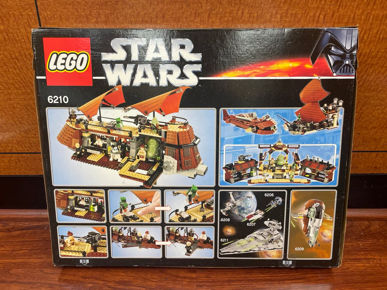 LEGO 6210 Star Wars Jabba's Sail Barge Sealed Retired Set