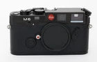 Leica M6 0.72 Black Chrome 35mm Film Rangefinder Camera Body With Box and Strap