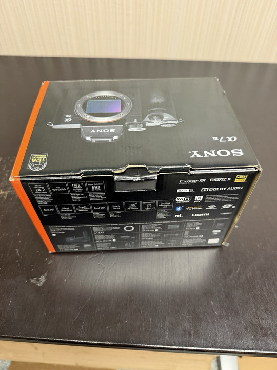 NEW - Sony a7 III Full Frame Mirrorless Interchangeabl<wbr/>e Lens Camera ILCE-7M3