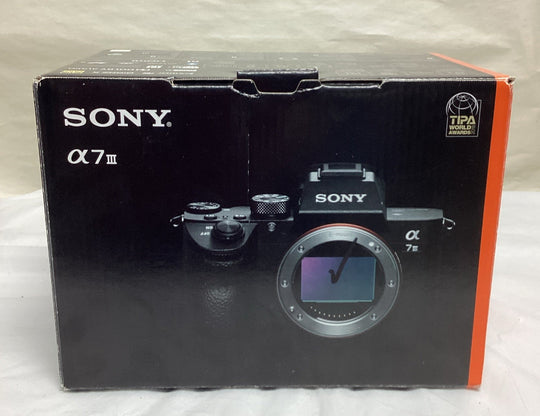 NEW - Sony a7 III Full Frame Mirrorless Interchangeable Lens Camera ILCE-7M3